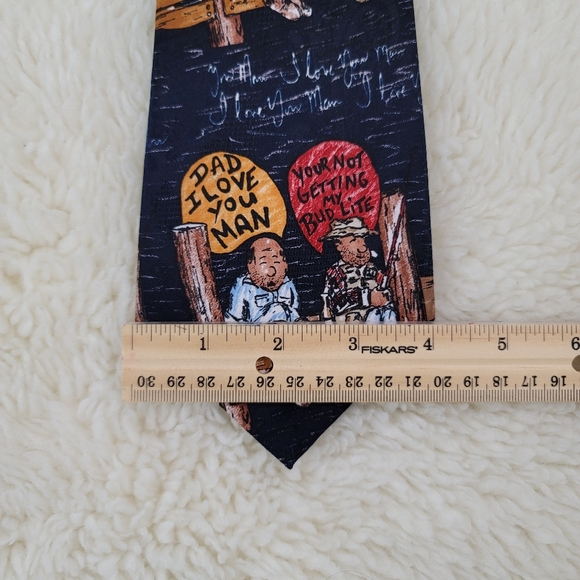 Vtg Budweiser YOUR NOT GETTING MY BUD LITE Tie - Picture 6 of 12